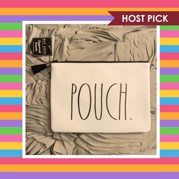 Rae Dunn Handbags - Rae Dunn POUCH Zippered Pouch - HP!